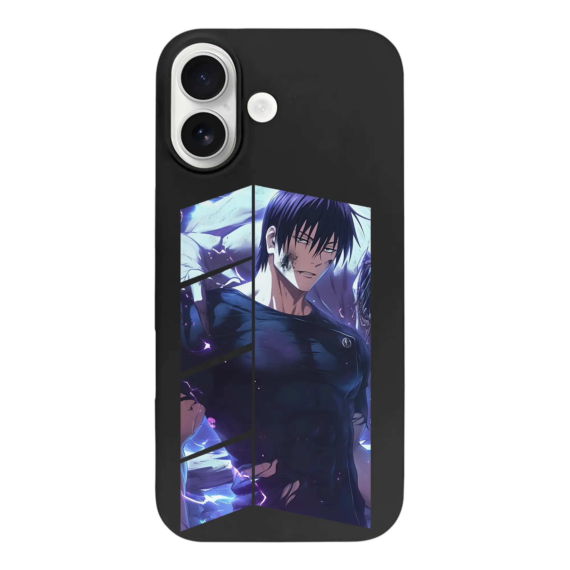 呪術廻戦 グッズ,伏黒 甚爾 - iPhone 17 シリーズ シリコンケース 薄型 耐衝撃 指紋防止 ソフトタッチカバー 精密フィット 傷防止 保護ケース iPhone 17/17 Air/17 Pro/17 Pro Max 対応